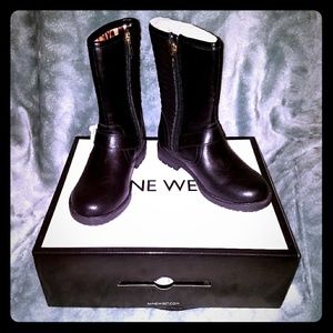 Nine West Mid Calf Riding Boots
